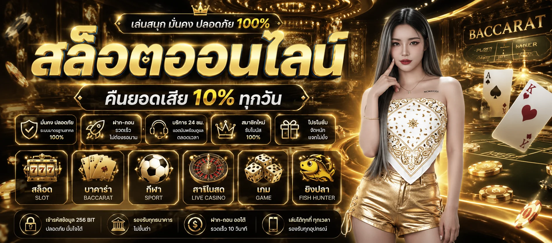 แบนเนอร์สล็อตเว็บตรงไม่ผ่านเอเย่นต์ รวมค่ายดัง ICSPINS